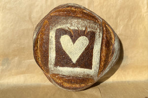 SOURDOUGH HEART  (3lb)